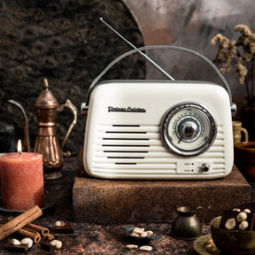 Rádio com bluetooth | Modelo fivela Vintage Cuisine