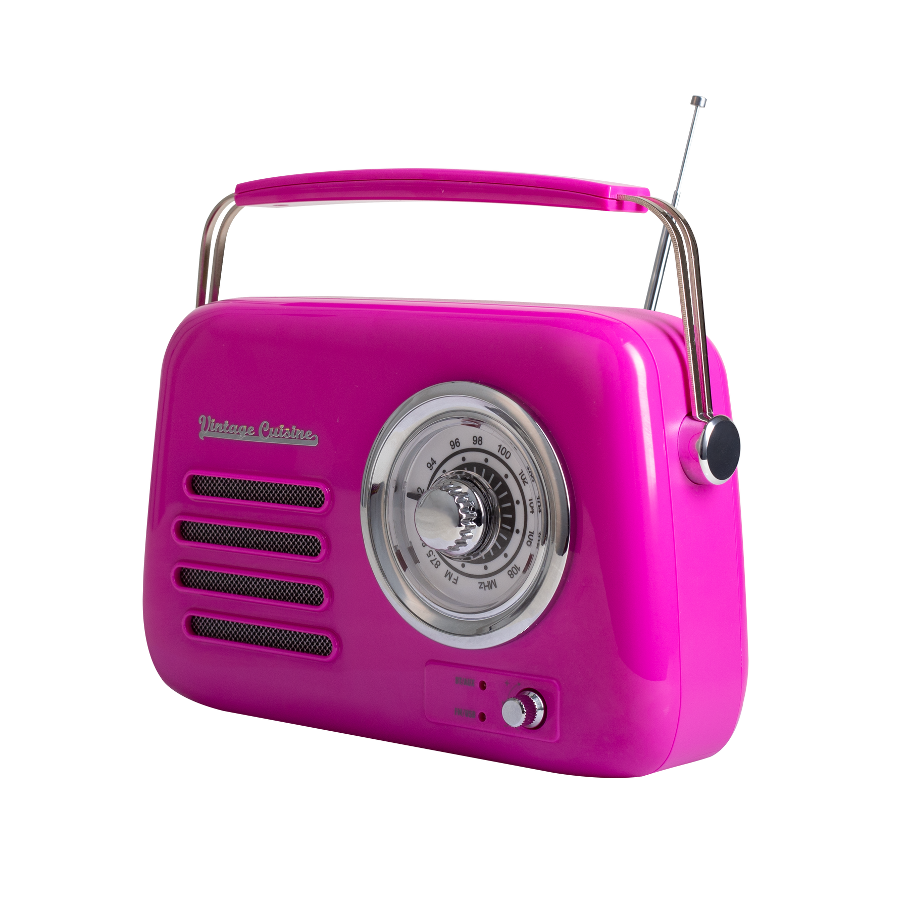 Vintage Cuisine Retro Bluetooth Radio - Summer Colors - Glossy Finish