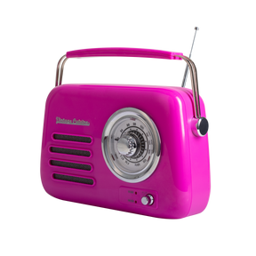 Vintage Cuisine Retro Bluetooth Radio - Summer Colors - Glossy Finish