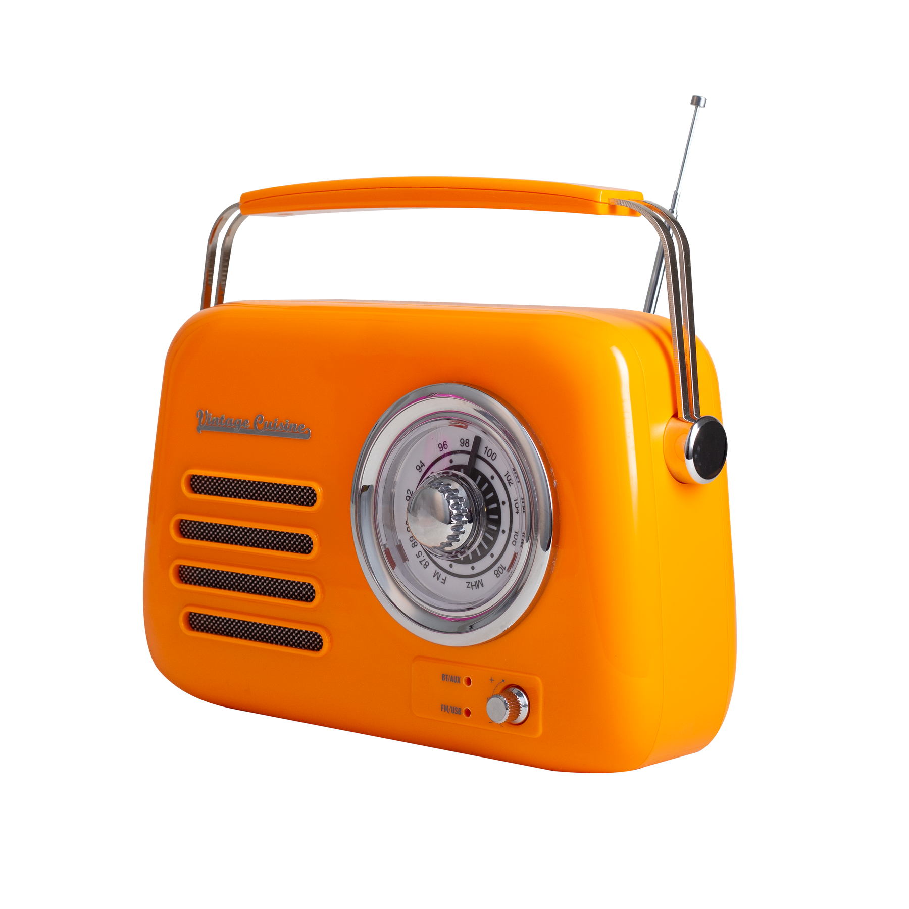 Vintage Cuisine Retro Bluetooth Radio - Summer Colors - Glossy Finish