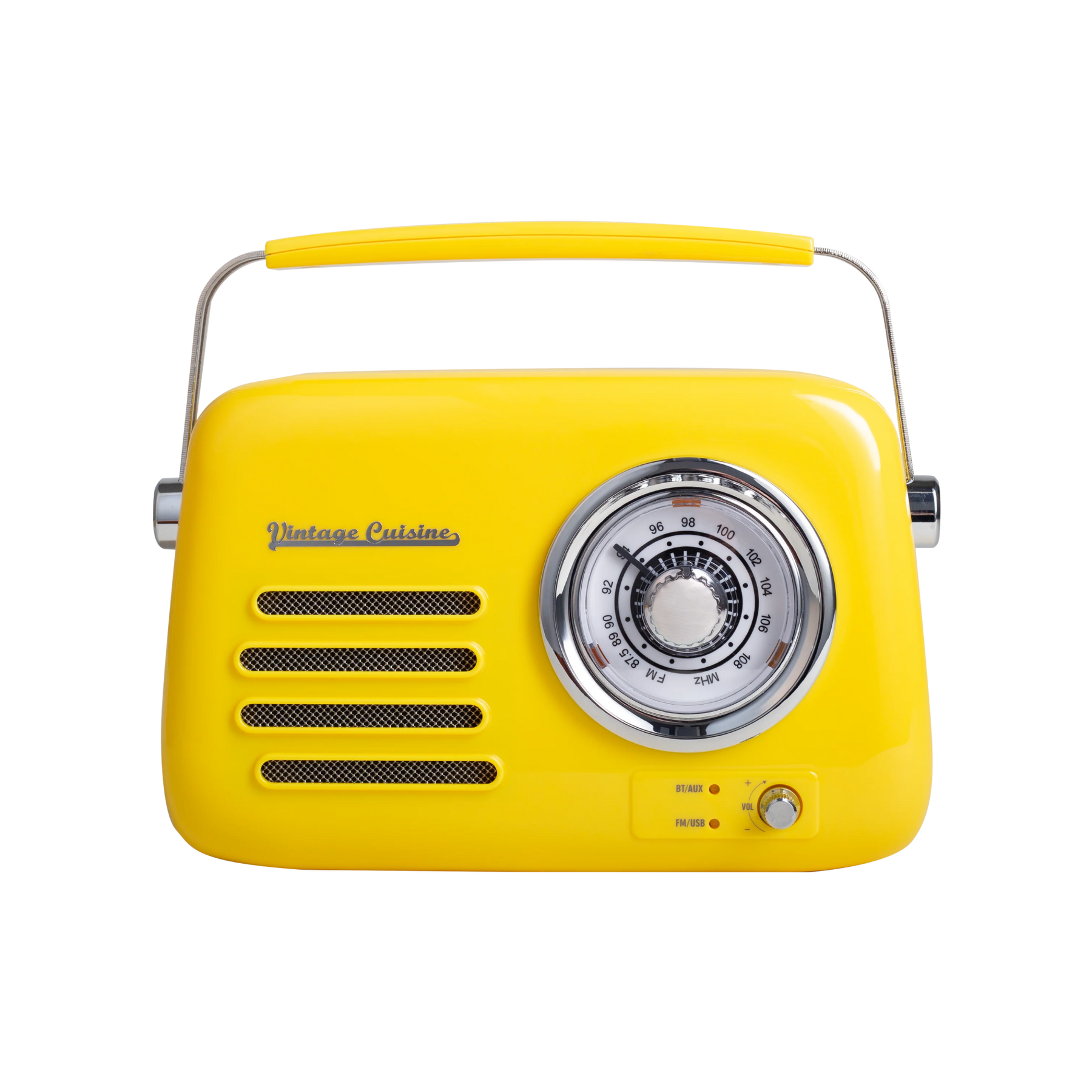 Vintage Cuisine Retro Bluetooth Radio - Summer Colors - Glossy Finish