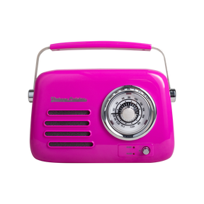 Vintage Cuisine Retro Bluetooth Radio - Summer Colors - Glossy Finish