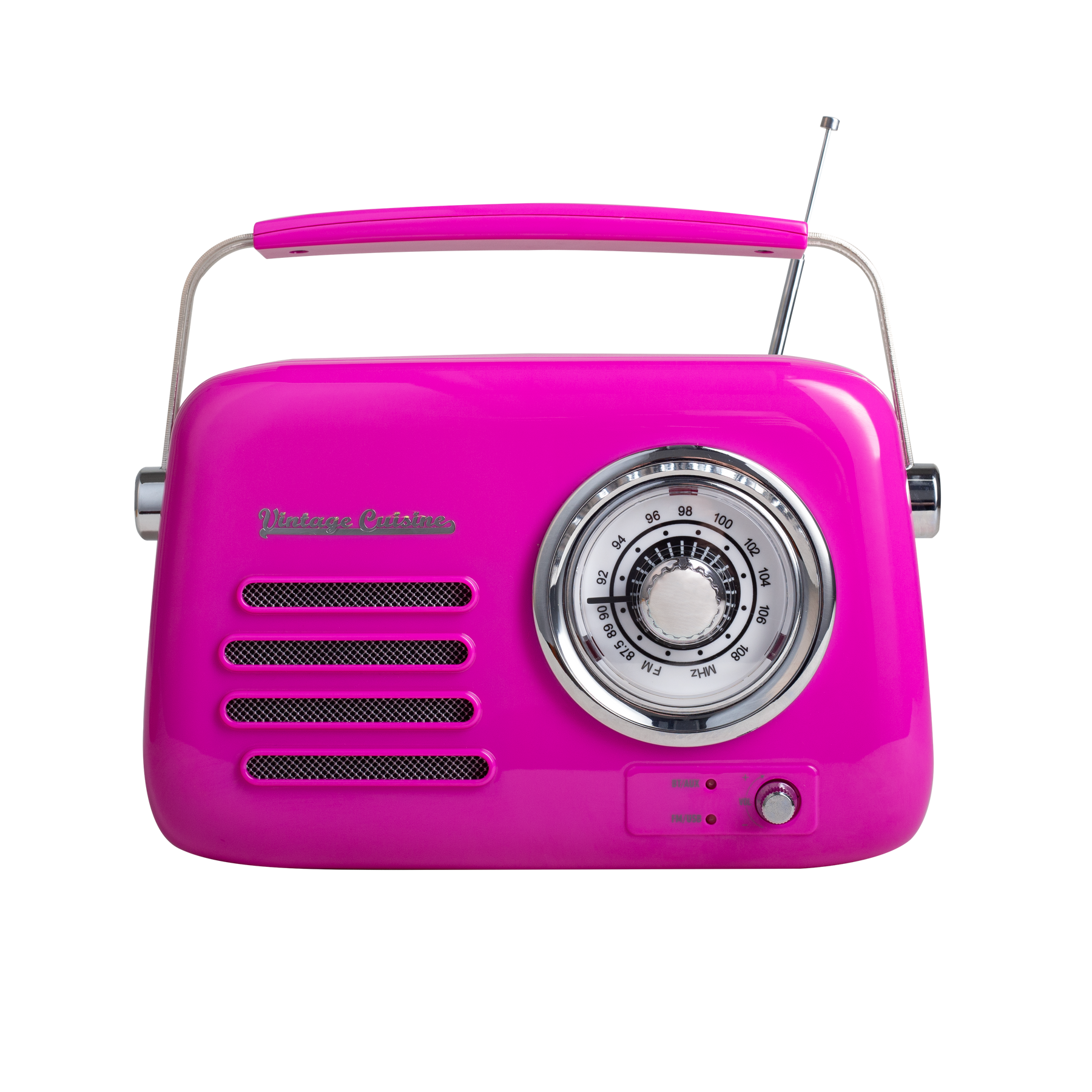 Vintage Cuisine Retro Bluetooth Radio - Summer Colors - Glossy Finish