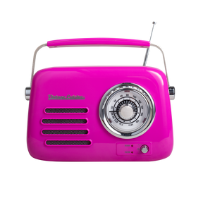 Vintage Cuisine Retro Bluetooth Radio - Summer Colors - Glossy Finish