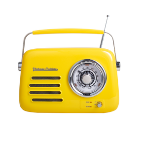 Vintage Cuisine Retro Bluetooth Radio - Summer Colors - Glossy Finish