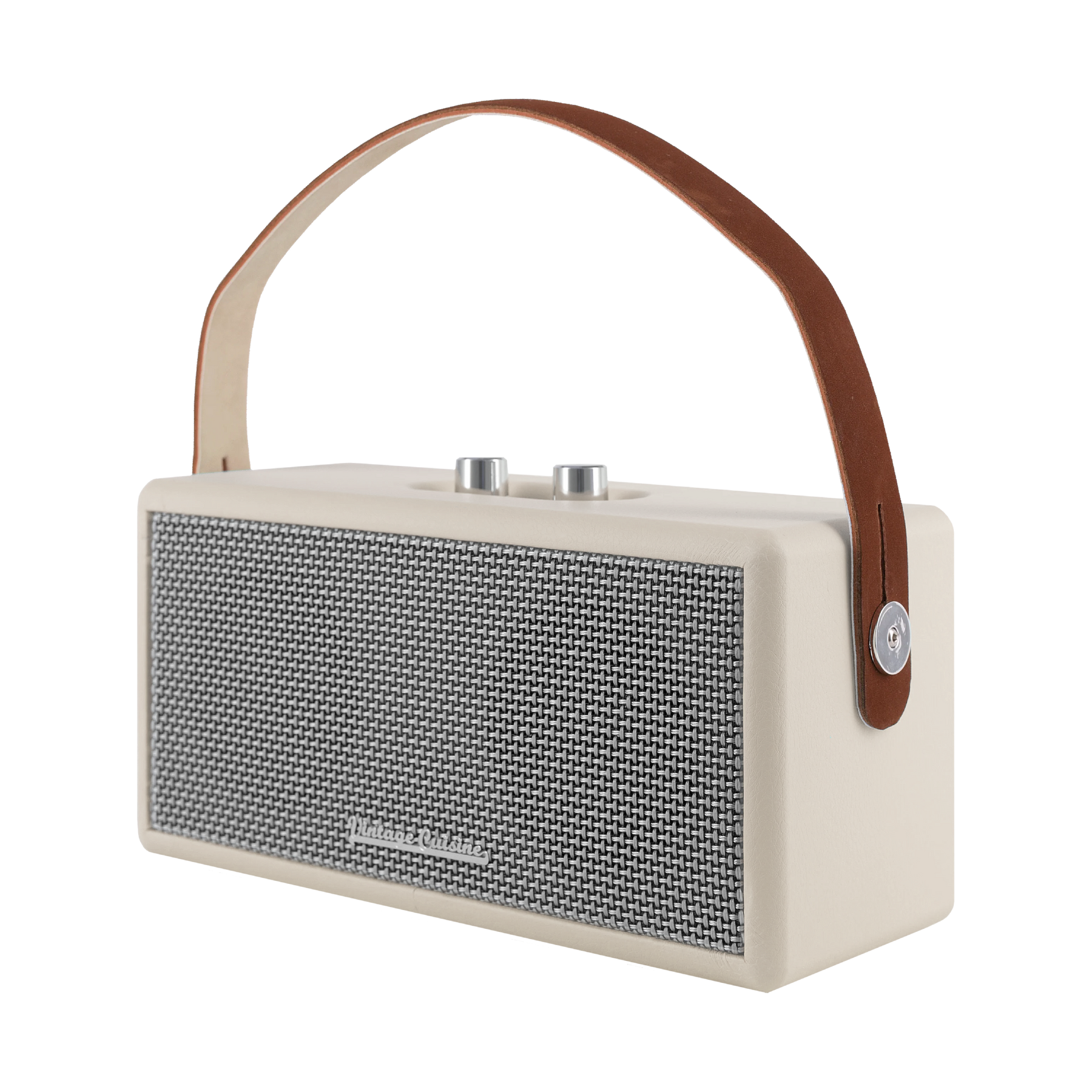 Retro Bluetooth Speaker with Soft Handle Vintage Cusine